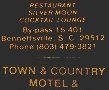 Town & Country Motel & Restaurant - Fayetteville, NC