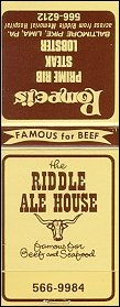 Riddle Ale House - Riddle, PA