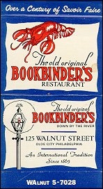 Old Original Bookbinders - Philadelphia, PA