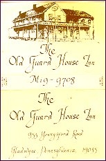 The Old Guard House Inn - Gladwyne, PA
