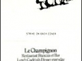 LeChampignon Restaurant Francais et Bar - Philadelphia, PA