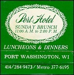 Port Hotel - Port Washington, WI