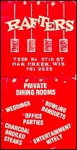 Rafters - Oak Creek, WI