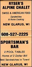Ryser's Alpine Chalet - New Glarus, WI