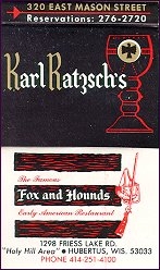 Fox and Hounds - Hubertus, WI