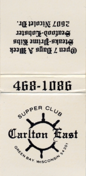Carlton East Supper Club - Green Bay, WI