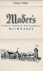 Mader's - Milwaukee, WI