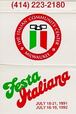 Festa Italiana - Milwaukee, WI