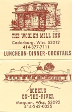 The Woolen Mill Inn - Cedarburg, WI