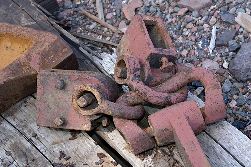 Centennial Mine Artifacts - Centennial, Michigan
