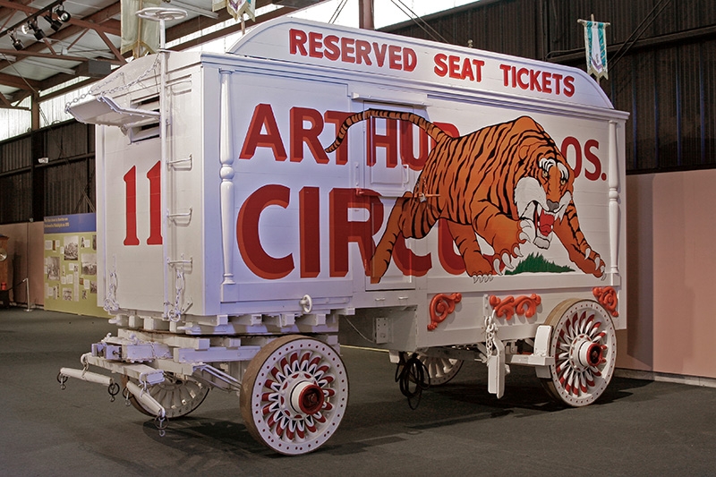Arthur Bros. Charging Tiger Tableau No. 11