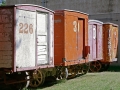 Unrestored Baggage Wagons