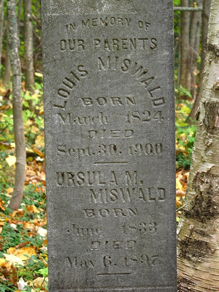 Irish Hollow Cemetery