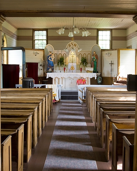 Church of the Assumption Interior - Phoenix