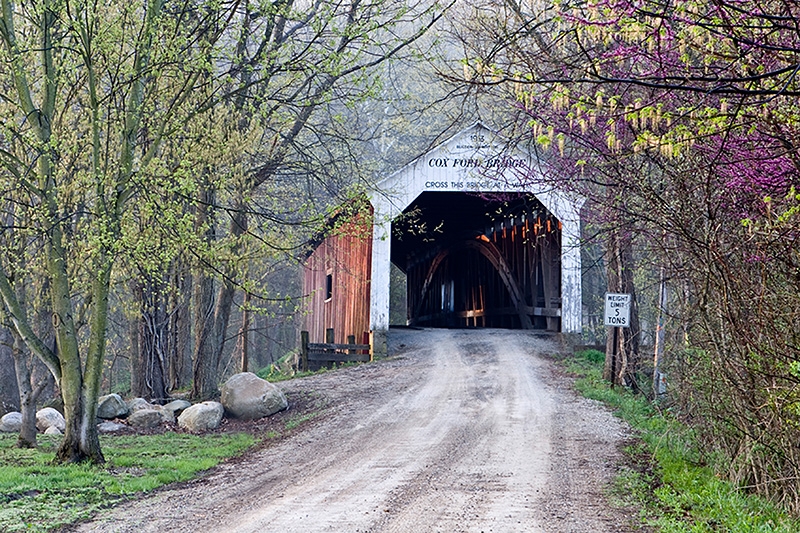 Cox Ford Covered Bridge (1913) - Parke County, Indiana