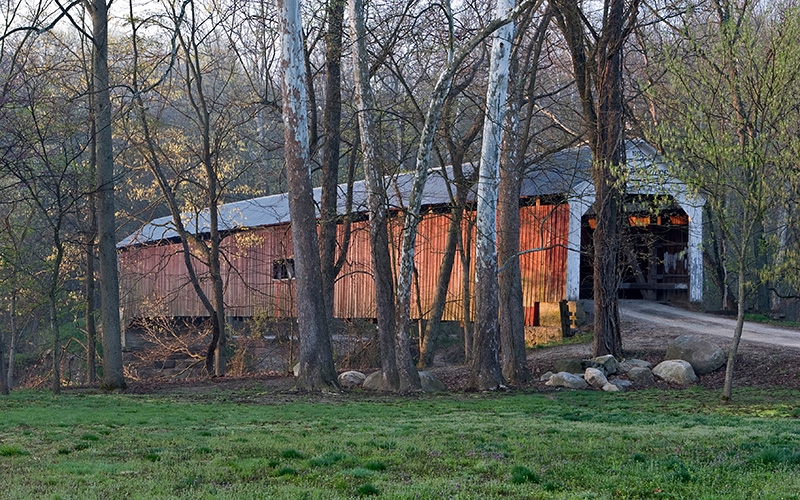 Cox Ford Covered Bridge (1913) - Parke County, Indiana