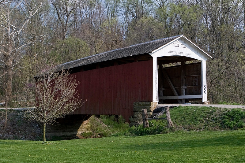 Billie Creek Covered Bridge (1895) - Parke County, Indiana