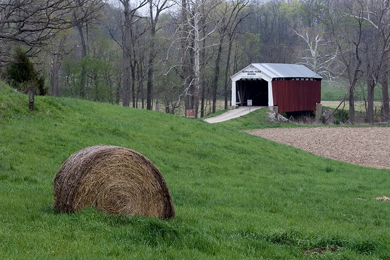 Bowsher Ford Covered Bridge (1915) - Parke County, Indiana