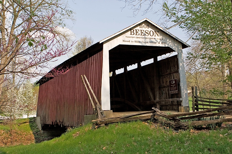 Beeson Covered Bridge (1906) - Parke County, Indiana
