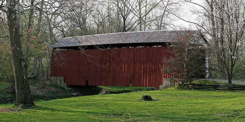 Beeson Covered Bridge (1906) - Parke County, Indiana