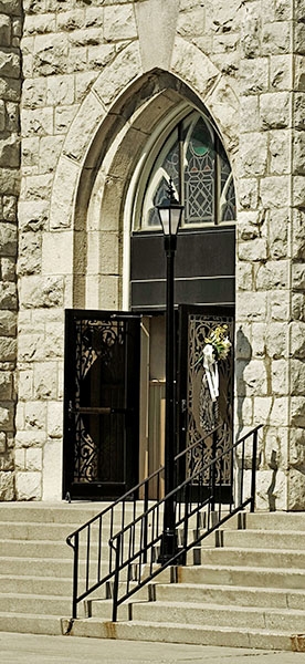Entrance doors - St. Mary's Church