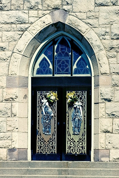 Entrance doors - St. Mary's Church