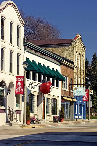 West side of Franklin Street looking north