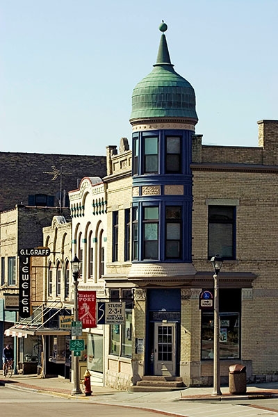 West side of Franklin Street looking south