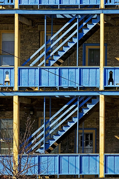 Apartment Balconies with Lighthouse Cutouts