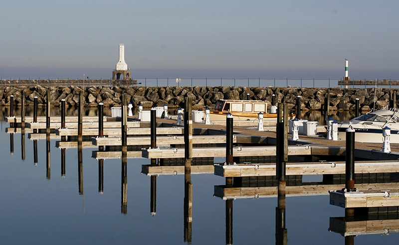 Port Washington Marina Reflections