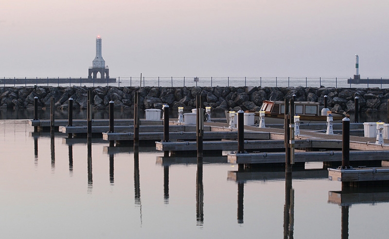 Port Washington Marina Reflections