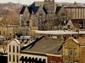 Old Ozaukee County Courthouse Overlooking Downtown Port Washington