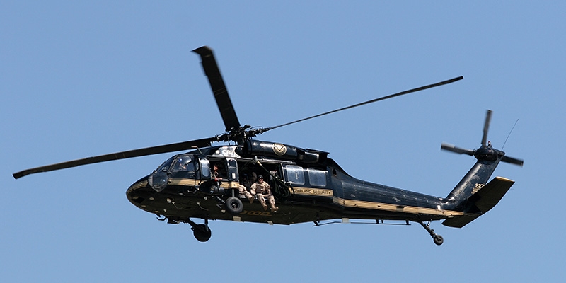 Homeland Security Helicopter