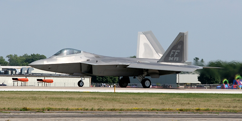 USAF F-22 Raptor Jet Fighter