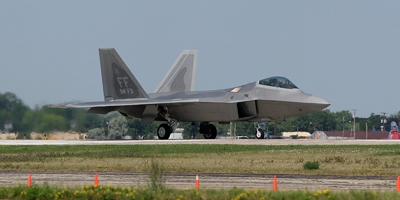 USAF F-22 Raptor Jet Fighter