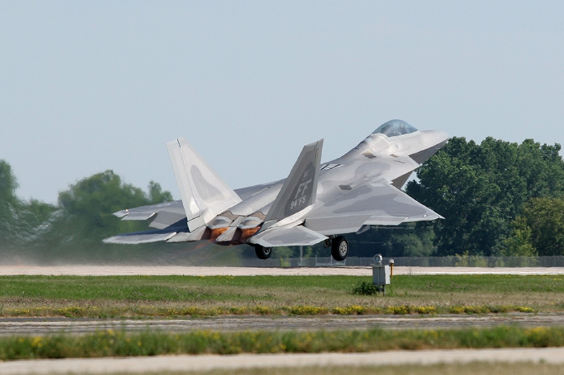 USAF F-22 Raptor Jet Fighter