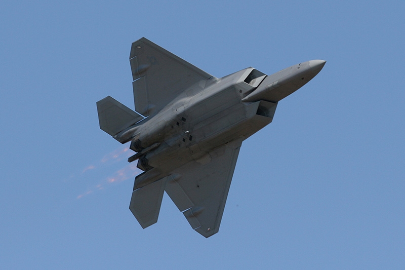 USAF F-22 Raptor Jet Fighter