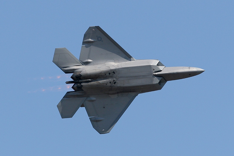USAF F-22 Raptor Jet Fighter