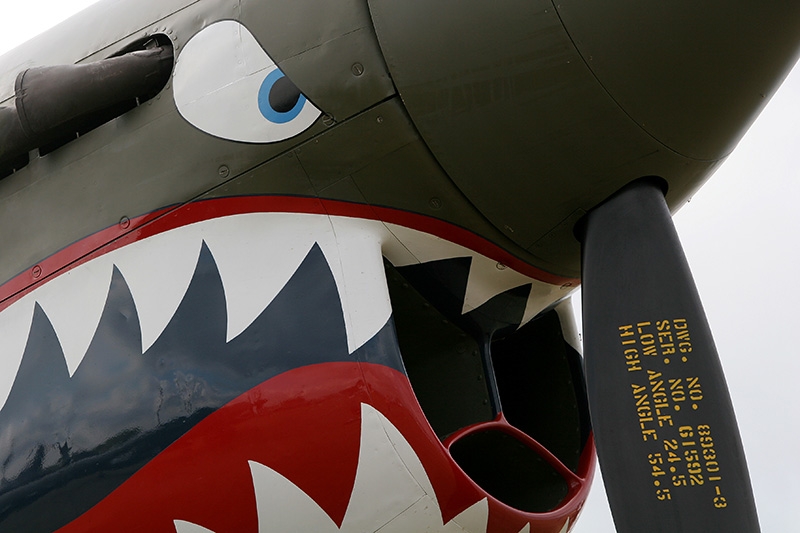 EAA Airventure - Curtiss P-40 Kittyhawk