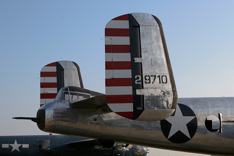 Consolidated B-24 Liberator Bomber Tail Section