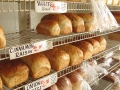 Freshly baked bread at the Amish bakery