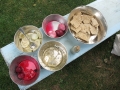 Pickled eggs and hardtack at the Revolutionary War Re-enactment