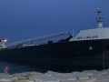 The last coal boat: bulk freighter John J. Boland - Port Washington, Wisconsin