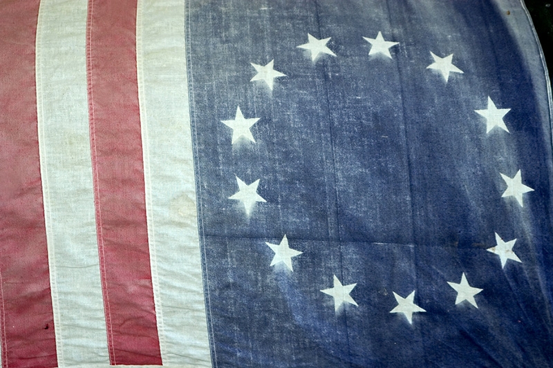 Thirteen-Star American Flag