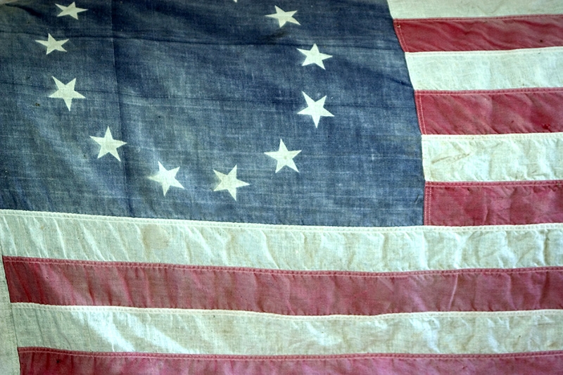 Thirteen-Star American Flag