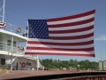 U.S. Flag aboard the Steamer Herbert C. Jackson - Port Washington, Wisconsin