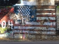 The Grafitti Flag - Sussex, Wisconsin