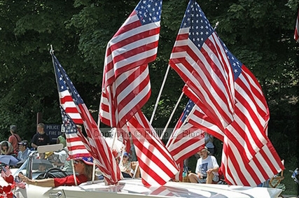 Old Glory on Parade – 1957 Thunderbird