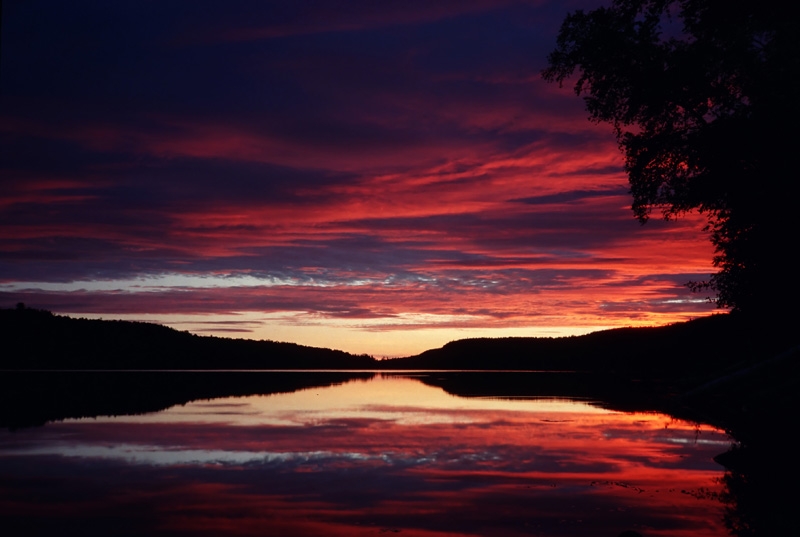 Hatchet Lake Sunrise - Isle Royale National Park, Michigan