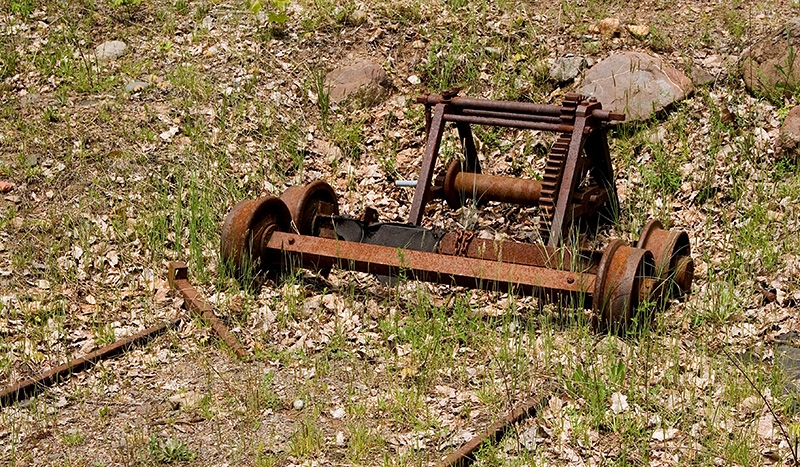 Abandoned Winch - Lac La Belle